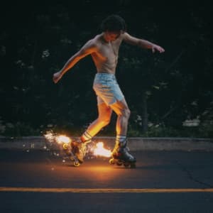 Picture of Fireworks & Rollerblades